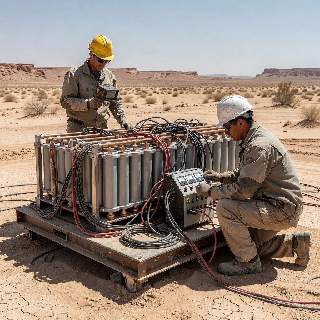 Lithium Battery Rig Field Test